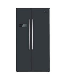 Swan Sr8070B American-Style Frost-Free Fridge Freezer - Black